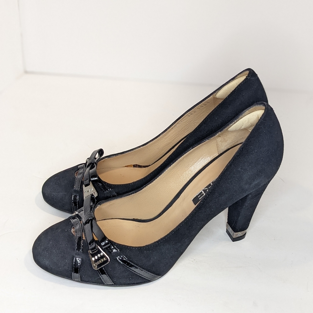 Essere suede and leather heels - Picture 16 of 16